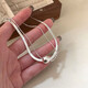 Yinruitai s925 sterling silver ball necklace women's fashionable and exquisite light luxury niche design versatile high-end clavicle chain xl1380 925 silver