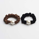 Chimera (CHIMERA) simple headband for women, 2 pieces of high elastic ball hair accessories, headband, large intestine hair ring, ponytail hair rope