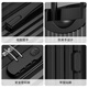 SOO suitcase men's universal wheel trolley case wear-resistant and anti-fall 26 inches A330 suitcase password box women's business black