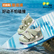Kenopo Children's's Sandals Summer Sole Sole Breassip Rubbery Head Chaussures pour enfants Chaussures fonctionnelles de 18 mois à 5 ans