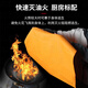Tactical Nation Boxed Silicone Fire Blanket 1*1 Meter Home Kitchen Commercial Fire Escape Flame Retardant Fire Protection Certification Double-Sided Silicone Coated National Standard Fire Blanket