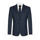 SEVEN easy-to-wear suit men's spring and summer business dark blue suit two-piece set with wool 1JC704 dark blue 46 A