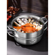 Joyoung Yuanyang Pot Hot Pot Pot for Household Induction Cooker Special Pot 304 Food Grade Stainless Steel Hot Pot Pot Shabu Shabu Yuanyang Pot - (With Cover - Soup Colander) 28cm