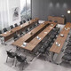 喜木来可折叠办公会议桌长桌培训桌长条桌会议室桌椅组合 1200_600_750