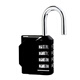 Auburn large password padlock indoor and outdoor door lock waterproof and rust-proof metal lock 1604
