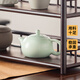 Le Shengtu tea cup holder tea table ornaments tea set storage rack tea table storage rack tea room Kung Fu tea set display rack LC519