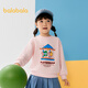 巴拉巴拉童装儿童卫衣女童男童2025春秋装宽松卡通印花上衣潮208125121207