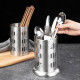 Maxcook 304 stainless steel chopstick barrel chopstick cage thickened drain storage chopstick holder straight series MCPJ-117