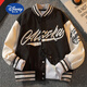 Disney (Disney) children's clothing boys' baseball uniform spring jacket 2025 new spring and autumn style for middle and large children spring boys handsome and fashionable off-white 160cm