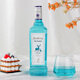 Fast.King gin gin ton li giné de vino de vino de vino juego de vino de vino 700ml [vino de estilo ginebra] 700ml 6 botellas