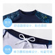 Yuke Children's Swimsuit Boys Summer Split 2024 New Medium and Large Teenage Boys and Baby Sun Protection Swimming Suit Navy Blue Size 6XL Recommended Height 155 165cm
