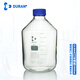 GL80 large mouth reagent bottle laboratory glass instrument blue cap bottle reagent bottle 250/500/1000ml high borosilicate glass wide mouth bottle round large mouth bottle 10000ml (imported Schott wide mouth)