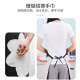 FOOJO hand-wipeable apron waterproof and oil-proof fashionable unisex apron small chrysanthemum