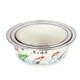 Oulijia enamel enamel basin and basin kneading basin old-fashioned enamel basin large hair basin flavor bucket kitchen sink 32cm lotus pond moonlight