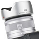 JJC подходит для Canon RF-S 18-45 бленда 49 мм объектив R10 R50 R100 аксессуары для объективов EF-M 15-45 объектив m50 второго поколения m200 m6mark2