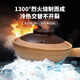 Chunuo Cantonese clay pot clay pot for rice, old-fashioned single-handled clay pot, small commercial size, suitable for 2-3 people (heat preservation and temperature storage) 750ml