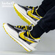 
Nike (NIKE) [Strictly selected good products] Nike Sacai X Nike LDV WAFFLE Three-party joint shoes sports running shoes gray black yellow deconstruction DJ4877-001 39