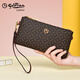 Goldlion Handbag Women's 2025 New Handbag Fashionable and Exquisite Handbag Zipper Multifunctional Women's Bag Long Wallet Large Size-200*103*15mm