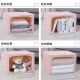 Baicaoyuan storage box fabric clothes cotton quilt storage box folding storage box quilt storage wardrobe steel frame box storage box