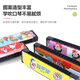 Mann Musical Instruments Children's Metal Harmonica Toy 16 Holes Cartoon Harmonica for Beginners Peppa Pig Model