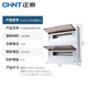 Chint (CHNT) distribution box household strong current box concealed electrical box box surface-mounted electrical box CHNT electrical box NEX5C series 40 circuits (concealed, double row)