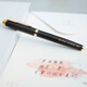 派克（PARKER） 生日礼物钢笔墨水笔高端成人礼盒商务定制刻字男女礼品文具签字礼赠轻奢礼纪念品升学上岸礼物 IM理性黑金墨水笔+黑墙礼盒