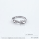 Kaibaolou PT950 platinum ring for women, flower vine traces, hollow tangled branch pattern live platinum ring 3.65g live