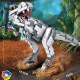 
Jiqile Jurassic Dinosaur Building Blocks Tyrannosaurus Rex assembled Model Park World Adult Boy Children's Toys Birthday Gift Tyrannosaurus Rex [719 Granules]