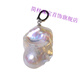 Jianzi oversized necklace pendant natural freshwater pearl baroque special-shaped high-gloss white irregular European and American silver basically flawless on the front and slightly flawless on the back silver pendant