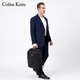 Colins Keirs Rucksack Herren Rucksack große Kapazität Wasserresistente Business Computer Bag Travel Business Pendler Rucksack College Schultasche Schwarz schwarz