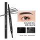 Double-headed automatic rotating eyebrow pencil, waterproof, sweat-proof, long-lasting and non-removable, beginner's eyebrow pencil, double-headed eyebrow pencil, dark coffee 1 piece