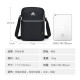 Adidas shoulder bag backpack men's and women's casual sports bag popular versatile crossbody bag black