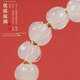 Baoxin Fanrui BOSFRU half-sugar colored glass bracelets sugar heart beads for women to send lotus flowers to their besties and sisters for good luck bracelets simple design accessories ice clear glass bracelets