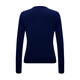 Navigare Italian small sailing women's sweater spring and autumn round neck cardigan sweater jacket 2334092061 Navy M