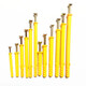 Zhongyun small yellow croaker nylon plastic expansion tube lengthened expansion screw rubber plug bolt expansion plug self-tapping screw 8*150 (50 sets)