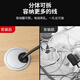 Qiansulu computer desk wiring hole cover cable box outlet opening cover opening 50MM brushed