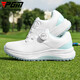 PGM Golf Frauen-Sneaker Frauen wasserdichte Knopf-Shoelaces, um die Größe zu erhöhen und Frauenschuhe nicht rutschfeste Frauen-Sportschuhe XZ403-Mint White 38 38
