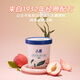 Baxi Ice Cream White Peach Oolong Flavor 550g*1 Bucket Family Pack Raw Milk Ice Cream Bucket