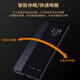 正件 适用华为Mate30rs保时捷手机壳保护套真素皮全包翻盖视窗防摔智能休眠皮套 Mate30 RS 黑