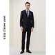 Announcement Bird Suit Customized Four Seasons Men's Work Suit Professional Wear Wool Business Casual Wedding Suit Navy Blue 21E383 Professional Dressing Consultant Free Home Measurement