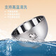BEEDINGKA316 stainless steel double-layer bowl for children with heat insulation and anti-scalding eating bowl for primary school students drinking soup bowl for high temperature disinfection and anti-falling smiley face 380ml + 316 spoons of chopsticks