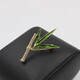 Xifei men's Chinese style bamboo brooch, corsage, literary style, gentleman's calmness, bamboo pin style brooch, suit and coat clothing accessories