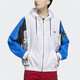 Adidas Clover New Men's Fashion Casual Loose Woven Turnet Gaqueta con capucha delgada GE1348 HD9078 L