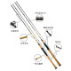 DAIWA Luya Rod is a long-range fishing rod for fishing with black stripes, horsemouth, perch, mandarin fish, freshwater and general insect fishing rod 702/MB (2.14m medium-adjustable gun handle)