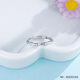 Kaibaolou PT950 platinum ring for women bamboo platinum ring 2.04g live