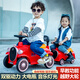 Hui Zhenyu [24 mises à niveau] Le train électrique pour enfants peut être utilisé pour la télécommande à quatre roues des personnes, des garçons et des filles, des bébés doubles [Batterie de sauvegarde supplémentaire] Le train rouge se trouve pour deux + 12v de grande puissance + double entraînement