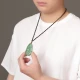 [Discontinued] Impression Eyes [Orphan] Hetian Jade Pendant Jasper Bamboo Kwan-yin Men's Jade Pendant with Certificate