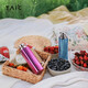 TAIC pure titanium thermos cup titanium cup cold water cup small portable women's coffee cup holiday gift Monet colorful red 140ml 140ml