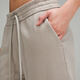 Lululemon丨Loungeful women's super loose high-waisted mid-length sweatpants LW6CI7S river stone color S/6