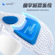 IQGD 2 pairs of sports insoles for men, shock-absorbing soft elastic, deodorant, military training, breathable and sweat-absorbent, 2 pairs of cushioning white 41-42